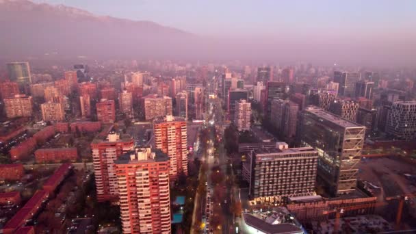 Inclinez Vous Vers Haut Vue Aérienne Des Bâtiments Résidentiels Dans — Video