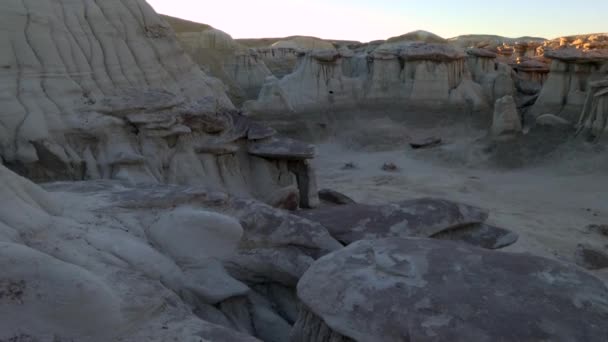Shi Sle Pah Wilderness New Mexico Tilt Revealing View — Vídeo de Stock