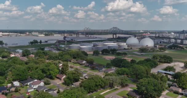 Establishing Shot Baton Rouge Louisiana — Video Stock