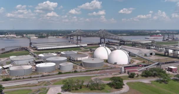 Estabelecendo Tiro Baton Rouge Louisiana — Vídeo de Stock