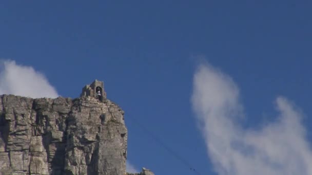 Cable Way Car Table Mountain — Stockvideo