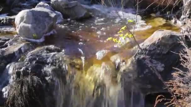 눈녹은 산에서 흐르는 — 비디오