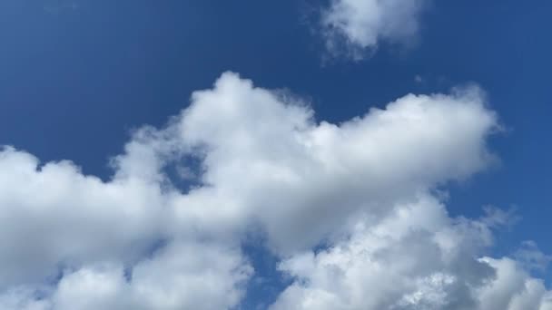 Clouds Timelapse Blue Summer Sky — ストック動画
