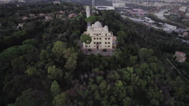 천문대 이탈리아 로마와 올림피코의 — 비디오