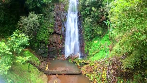 Vista São Nicolau São Tomé África — Vídeo de Stock