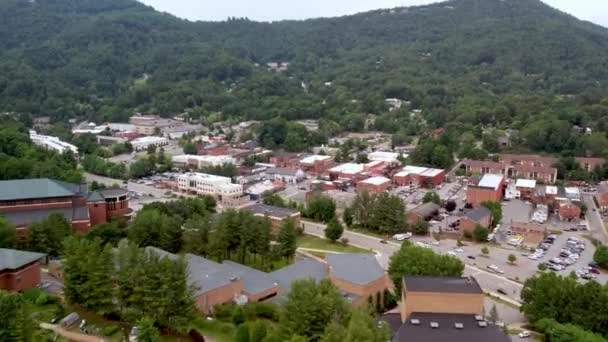 Poussée Aérienne Dans Boone Nord Carolina — Video