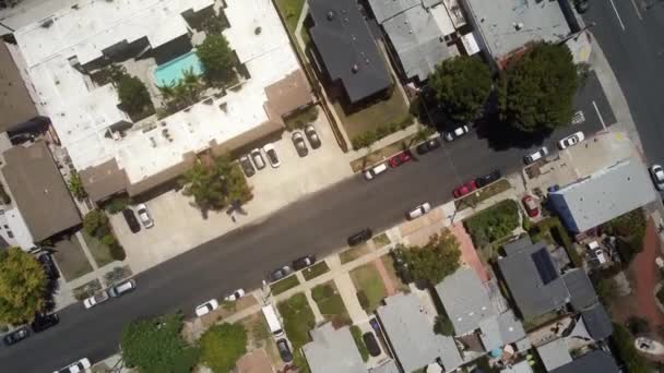 Воздушный Вид Сверху Вниз Университетские Хейтс Сан Диего Калифорния Сша — стоковое видео
