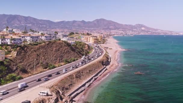Aerial View Fuengirola Spain — Vídeo de Stock