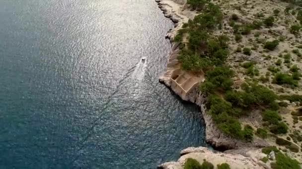 Images Drones Calanque Cassis Sud France — Video