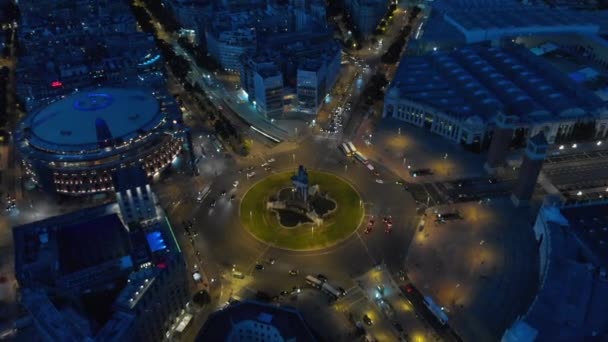 Aerial View Plaza Espaa — 비디오