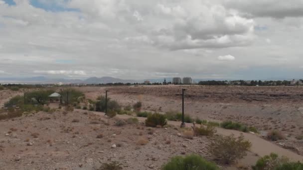Las Vegas Desert View Uhd Mpg4 Fps — Stockvideo