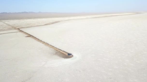 Ergens Het Niets Ergens Aan Het Einde Van Wereld Ergens — Stockvideo