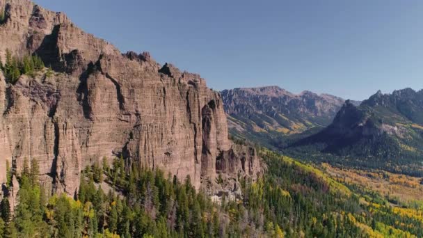 Fall Owl Creek Pass Colorado — Stockvideo