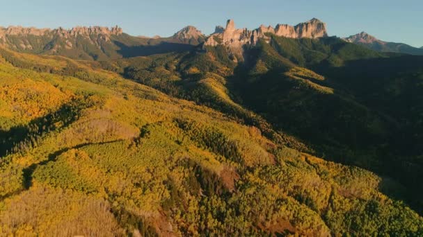 Fall Owl Creek Pass Colorado — Stock video