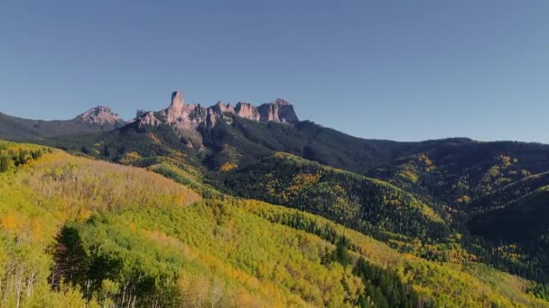Fall Owl Creek Pass Colorado — Stockvideo