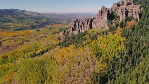 Fall Owl Creek Pass Colorado — Stock video