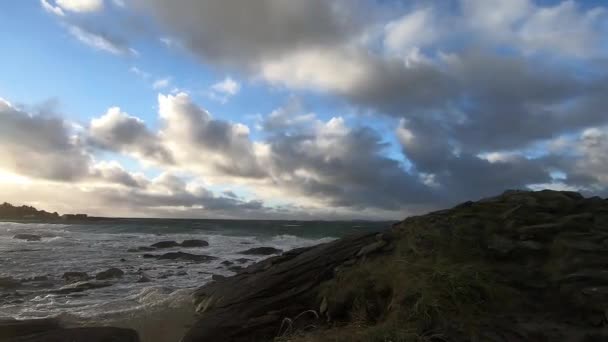 Beach Stormy Afternoon — Vídeos de Stock