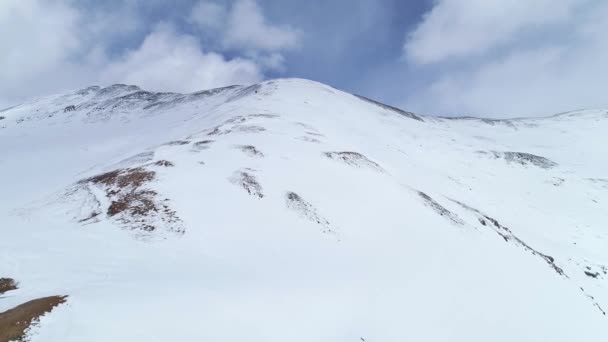 Storm Brewing Peaks Loveland Pass Colorado — Stock Video