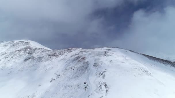 Tempestade Preparando Sobre Picos Loveland Pass Colorado — Vídeo de Stock