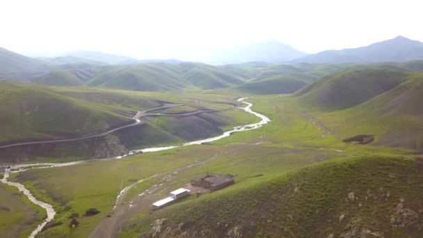 One Day Road Green Nature — 图库视频影像