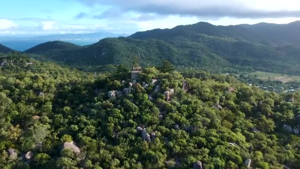 Aerial Amazing Mountain Landscape Magnetic Island Australia — Video