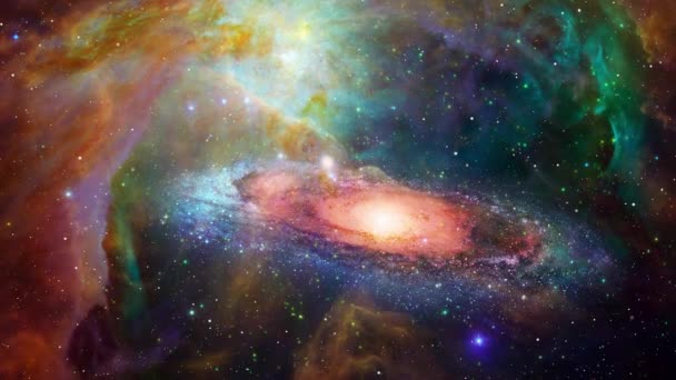 Magnus View Galaxy Nebula — Videoclip de stoc