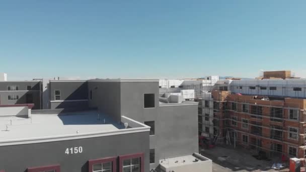Las Vegas Suburbs Construction Skyline Mpg4 Uhd — Stock video