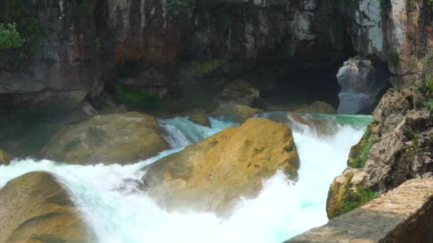 Waterfall Chiapas Mexico — Stock video