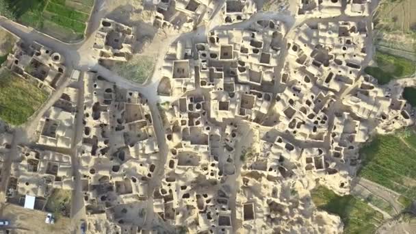 Historical Village East Iran Destroyed Earthquake Years Ago — Stock video