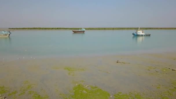 Laft Bandar More 2000 Years Old Located Qeshm Island Straits — Vídeo de stock