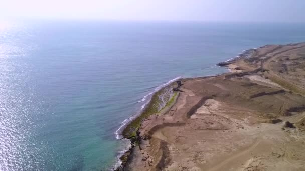 Ilha Hengam Uma Ilha Iraniana Localizada Sul Ilha Qeshm Irã — Vídeo de Stock