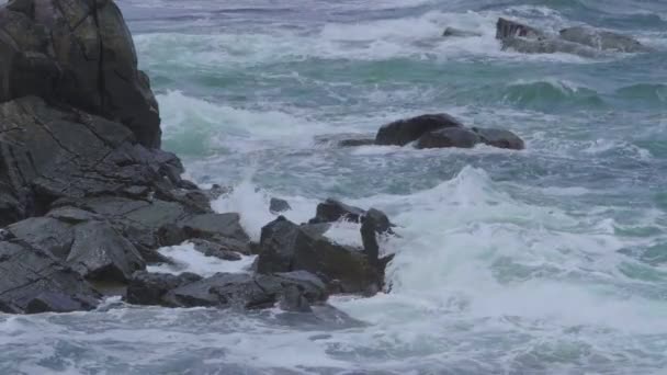 Óceán Hullámai Lassítva — Stock videók