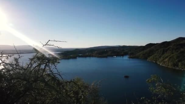 Valley Lake Province Cordoba Argentina — 비디오