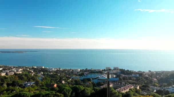 Aerial Shot Cannes — Stockvideo
