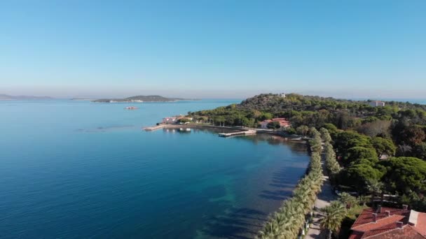 Verschiedene Drohnenaufnahmen Schönen Urla Izmir Der Drittgrößten Stadt Der Türkei — Stockvideo