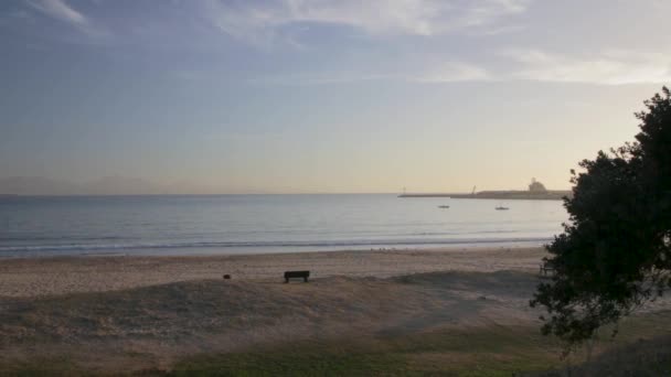 Timelapse Mosselbaai Beach Sud Africa — Video Stock