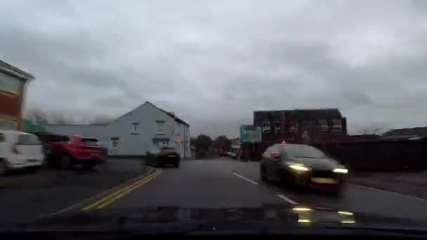 Driving Stoke Trent United Kingdom England Time Lapse Timelapse — Stockvideo