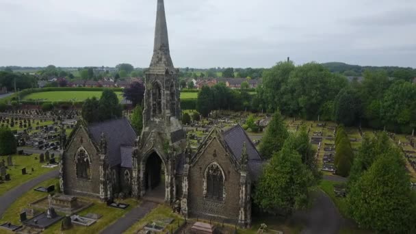 Cimetière Chapelle Middlewich Vidéo — Video