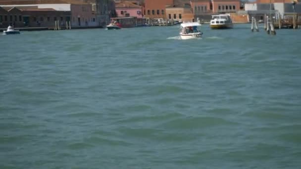 Cityscape Grand Canal Venice Italy — Video