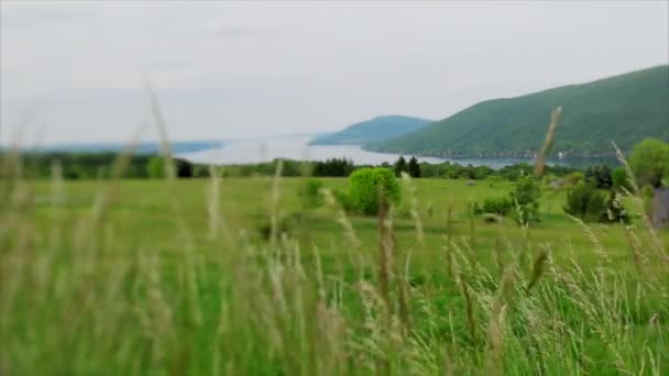 Time Lapse Canandaigua Lake Canandaigua Lake Fourth Largest Finger Lakes — Stok Video
