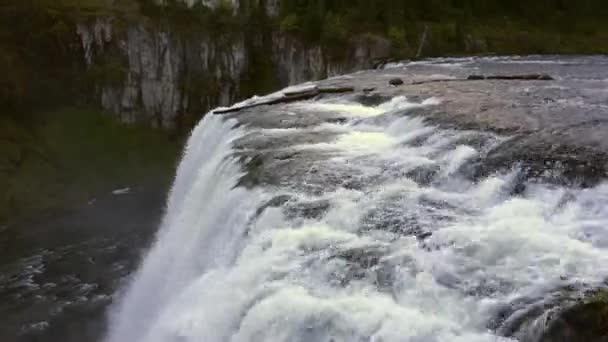 Beautiful View Mesa Falls Idaho — Vídeos de Stock