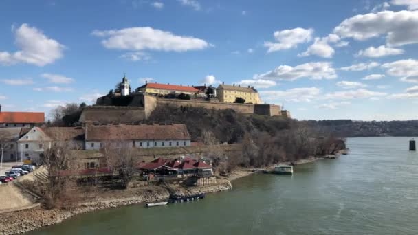 Fortaleza Petrovaradin Novi Sad Serbia — Vídeos de Stock