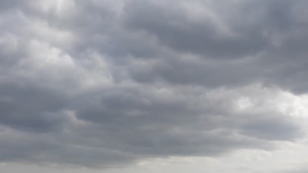 Cloud Time Lapse Storm Stormy Weather Spring Season — Stockvideo