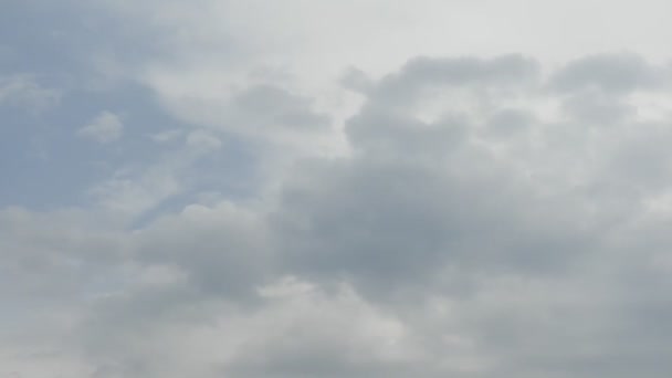 Nube Lapso Tiempo Tormenta Clima Tormentoso Temporada Primavera — Vídeo de stock