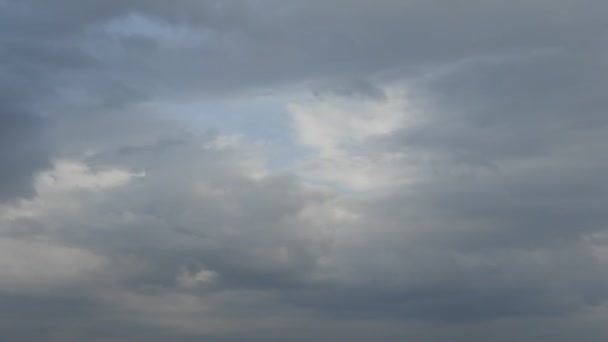 Cloud Time Lapse Storm Stormy Weather Spring Season — Vídeo de stock