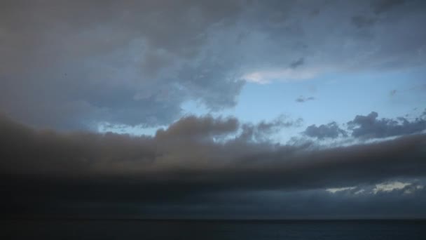 Time Lapse Powerful Storm Sea Sydney Australia Este Más Dramático — Vídeo de stock