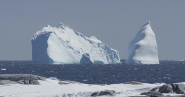 Iceberg Icefield View – stockvideo