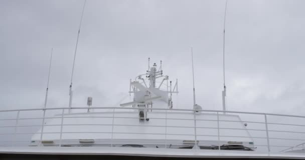 Ραντάρ Στο Πλοίο — Αρχείο Βίντεο
