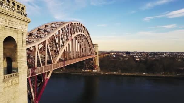 Astoria Park Favorite Place Fly Drone Why One Beautiful Places — Vídeos de Stock