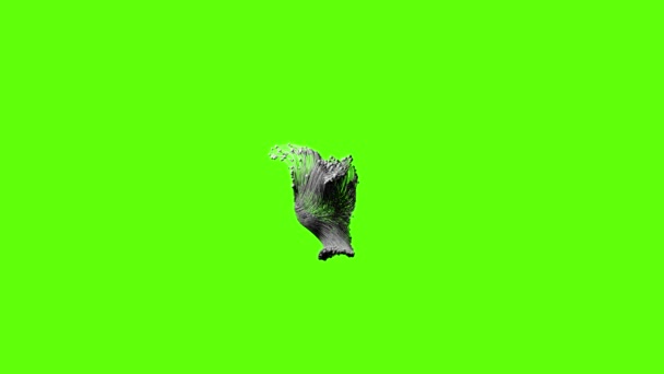 Abstract Animation Green Screen — Wideo stockowe